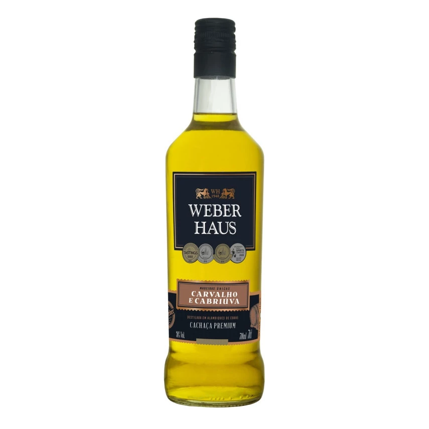 Cachaça Premium Carvalho WEBER HAUS 700ml