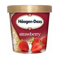 Sorvete Strawberry HÄAGEN-DAZS 473ml