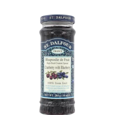 Geleia de Cranberry com Mirtilo ST DALFOUR 284g