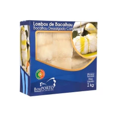 Lombo de Bacalhau Morhua BOM PORTO 1kg 