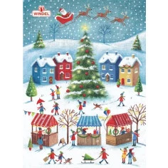 Calendário do Advento com Chocolate ao Leite MULLER 75g