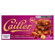 Chocolate Suiço Au Lait Cranb Amad Noisett CAILLER 200g
