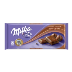 Chocolate Noisette MILKA 100g