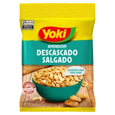 Amendoim Descascado e Salgado YOKI 110g