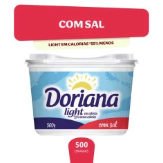 Margarina Light com Sal DORIANA 500g