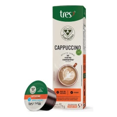 Cápsula de Cappuccino Feito com A Tal Da Castanha 3 CORACÕES 10x11g