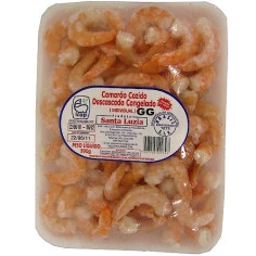 Camarão Cozido Descascado Congelado "GG" SANTA LUZIA 500g