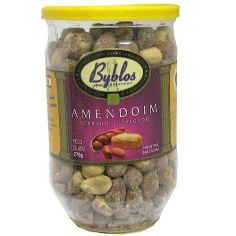AMENDOIM EXTRA TORRADO SALGADO 300G