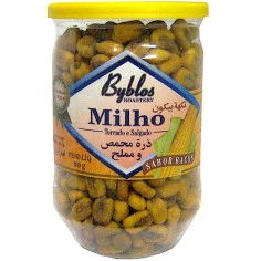 Milho Torrado e Salgado sabor Bacon BYBLOS 160g