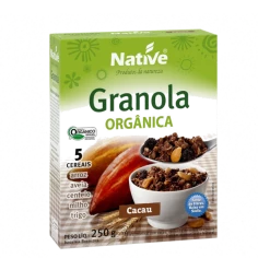 Granola com Cacau Orgânica NATIVE 250g