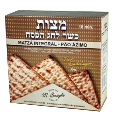 Pão Ázimo Matzá Integral M Snayde 500g