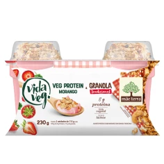 IOG VIDA VEG VEGPROTEIN MORANGO GRANOLA 230GR