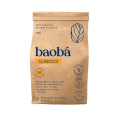 Café Especial Torrado em Grãos Clássico BAOBÁ 250g