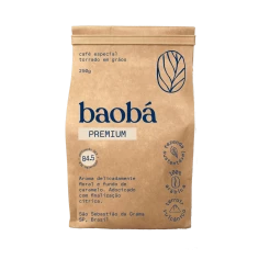 CAFE BAOBA  ESPECIAL PREMIUM GRAO 250G