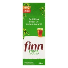 Adoçante Líquido Stevia e Taumatina FINN 65ml