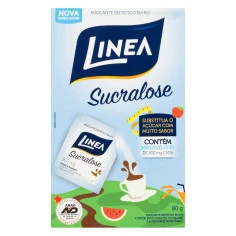 Adoçante Líquido Sucralose LINEA 100 envelopes