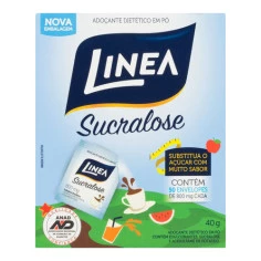 Adoçante Sucralose LINEA 50 Envelopes