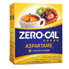 Adoçante Aspartame ZERO-CAL 50 envelopes