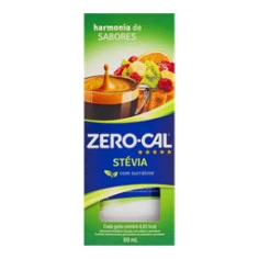 Adoçante Stevia ZERO CAL 80ml