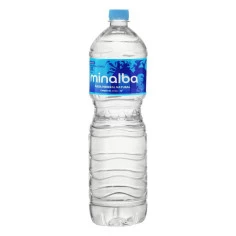 Água Mineral Natural Sem Gás MINALBA 1,5l
