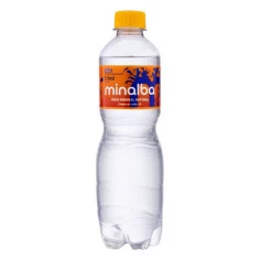 Água Mineral Natural Com Gás MINALBA 510ml