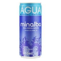 AGUA MINALBA LT S GAS 310ML