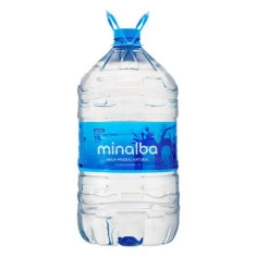 Água Mineral Natural Sem Gás MINALBA 10l