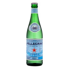 Água Mineral Natural Com Gás em Vidro SAN PELLEGRINO 505ml