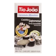 Arroz sasanishiki TIO JOÃO 1Kg