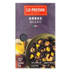 Arroz negro LA PASTINA 1kg