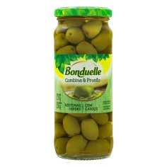 Azeitona Verde com Caroço BONDUELLE 200g
