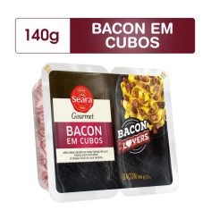 BACON EM CUBOS SEARA 140G
