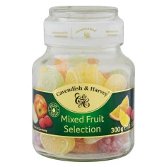 Balas mistas de frutas CAVENDISH & HARVEY 300g