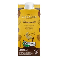 Bebida Vegetal de Castanha de Caju e Cacau Choconuts A TAL DA CASTANHA 200ml 