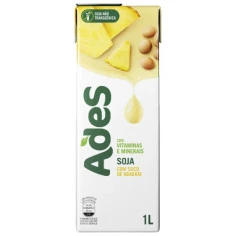 Bebida de Soja sabor Abacaxi 1L
