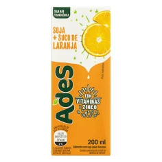Bebida de Soja de Laranja ADES 200ml