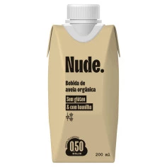 Bebida de Aveia Orgânica com Baunilha NUDE 200ml