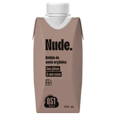 Bebida de Aveia orgânica com cacau NUDE 200ml