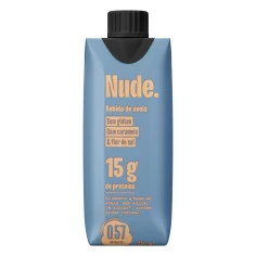 Bebida Proteica de Aveia com Caramelo & Flor de Sal Nude 250ml