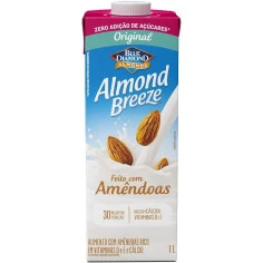 Bebida de Amêndoa Original Zero ALMOND BREEZE 1l