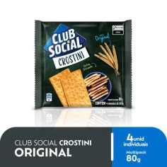 Biscoito Crostini Original CLUB SOCIAL 80g