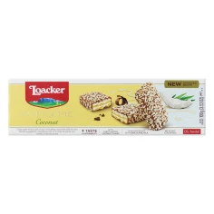 Biscoito Wafer Patisserie Coconut LOACKER 100g