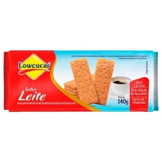Biscoito Leite Zero Açúcar e Zero Lactose LOWÇUCAR 140g