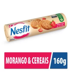 Biscoito Nesfit Morango & Cereais NESTLÉ 160g