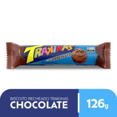 Biscoito Recheado com Chocolate TRAKINAS 126g