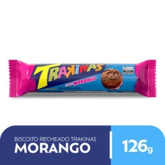 BISC TRAKINAS MORANGO 126G