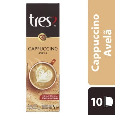 CAFE CAPS CAPPUCCINO AVELA 3 CORACOES C10