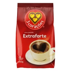 Café Soft Extraforte 3 CORAÇÕES 250g