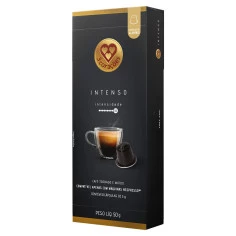 Café Intenso 10 Cápsulas 3 CORAÇÕES 50g