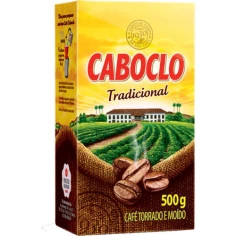Café Torrado e Moído Tradicional Vácuo CABOCLO 500g